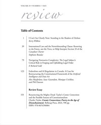 Review of Constitutional Studies
