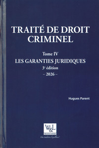 Traité droit criminel tome 4
