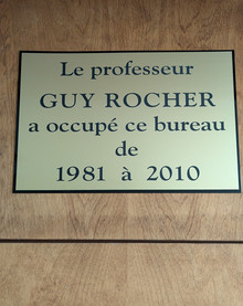 Plaque commémorative