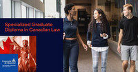 Specialized Graduate Diploma in Canadian Law