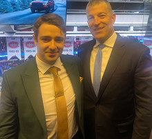 Julien Brisebois avec Jordan Rancourt