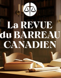 Revue du Barreau canadien